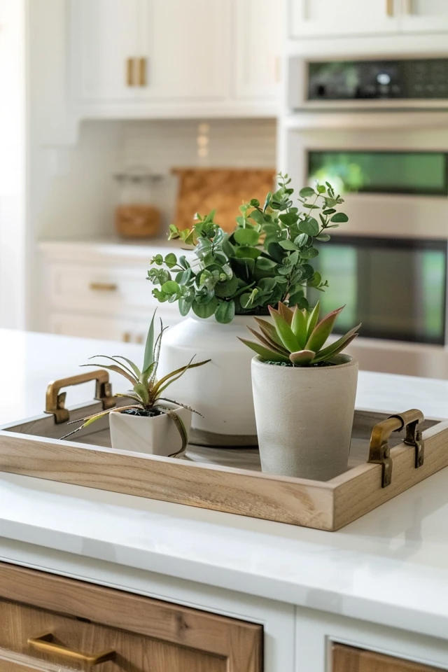 Creative Tray Decor Ideas for Kitchen Islands - photo 2