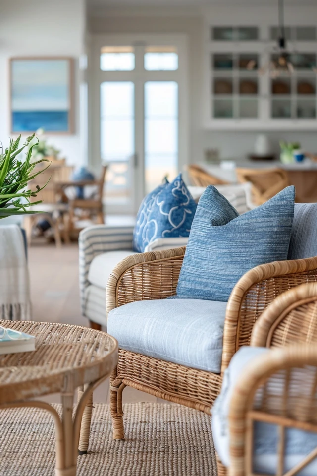 Coastal Living Room Decor – Fresh Ideas & Serene Decor