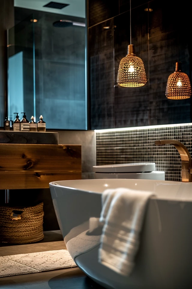 Embracing Industrial Chic in Your Bathroom