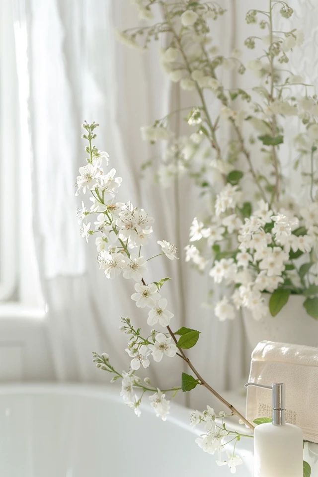White Shower Curtains – Fresh Decor Tips