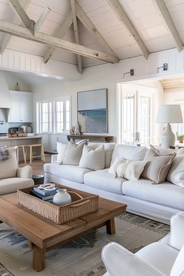 Design Elements for a Cozy Coastal Living Room