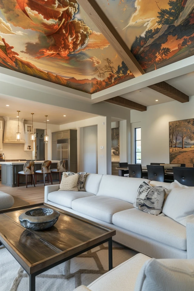 Creative Painted Ceilings