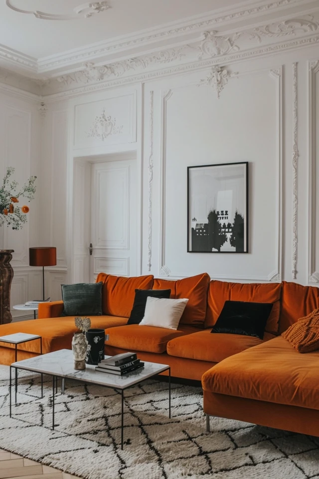 Parisian Architectural Features and Color Palette