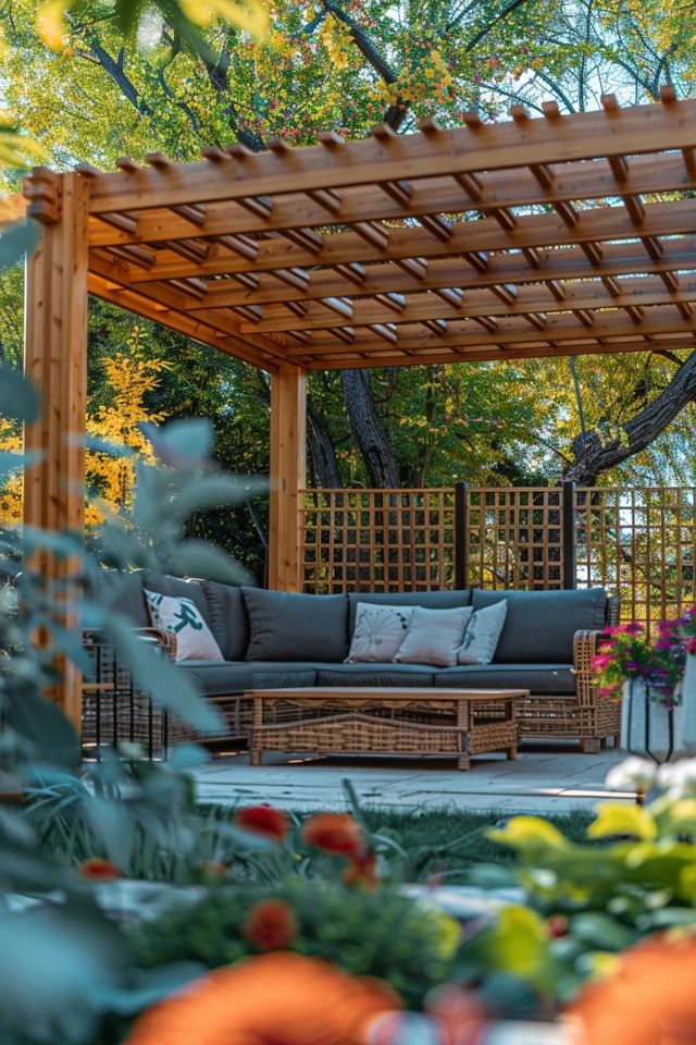 Privacy Solutions: Pergola Screen Panels and Curtains