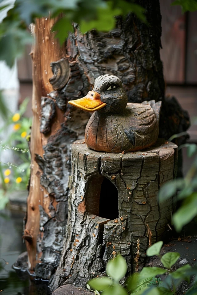 Fascinating Upcycled Designs for Duck Feeders