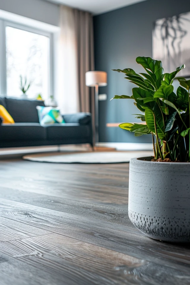 Elevating Spaces with Gray Laminate Flooring