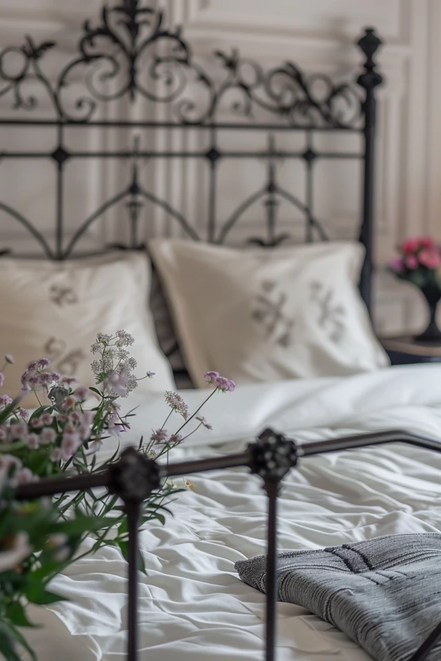 Bedroom Design Inspiration with Metal Bed Frames