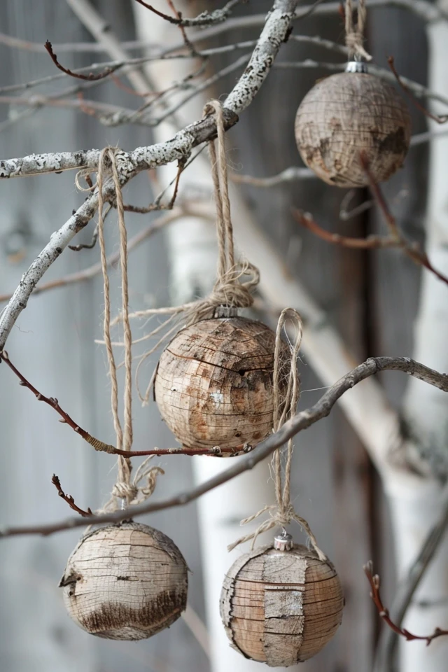 Ideas for Customizing DIY Rustic Christmas Ornaments