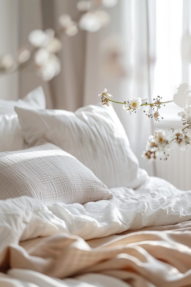 How To Make A Summer Bed: Light And Airy Bedding