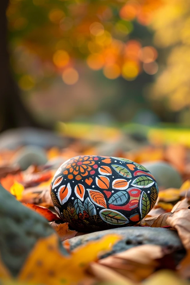 Easy Thanksgiving Rock Painting Ideas for Kids