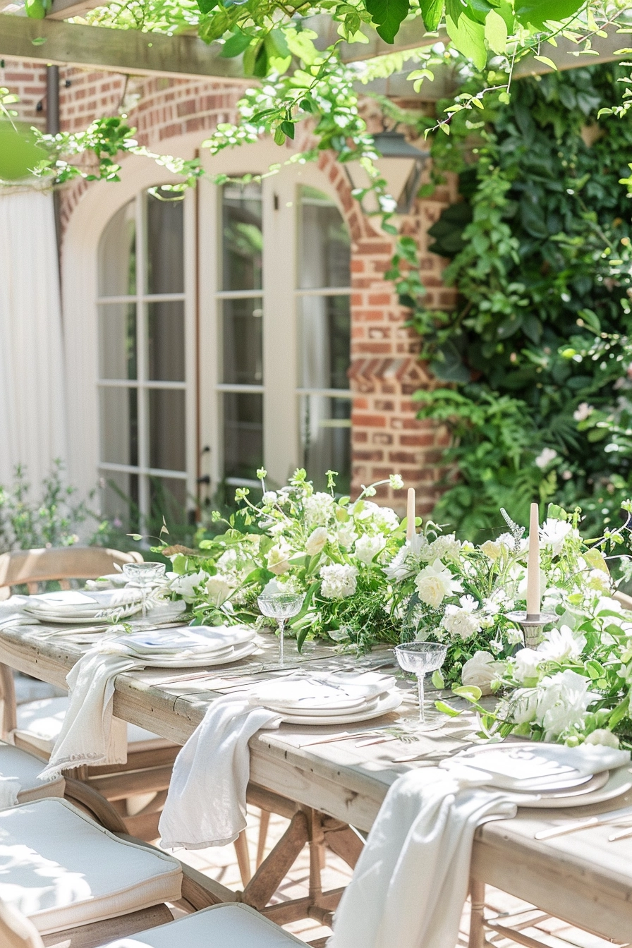 Add a Table Rail for Height and Visual Appeal