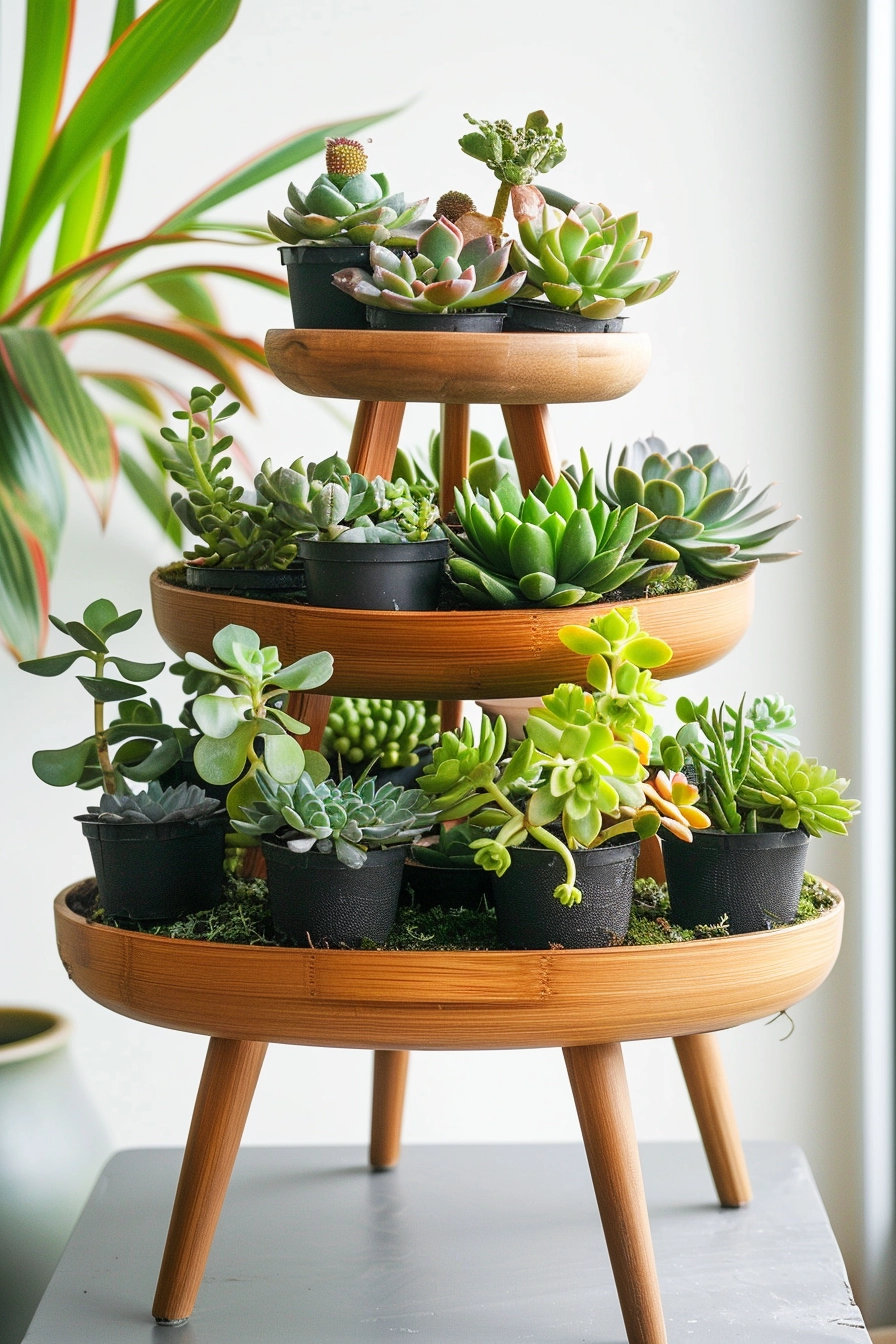 Unique plant stand designs