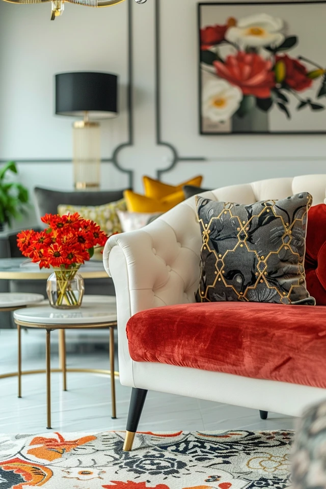 Tips for Creating a Cozy Glam Living Room