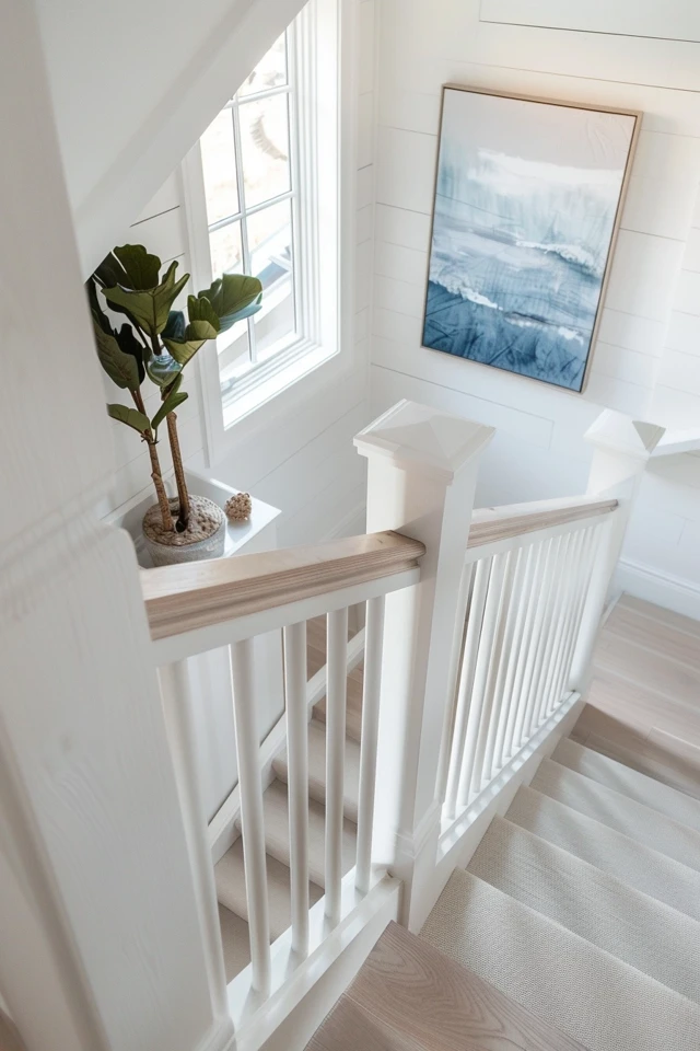Stair Landing Decorating Tips