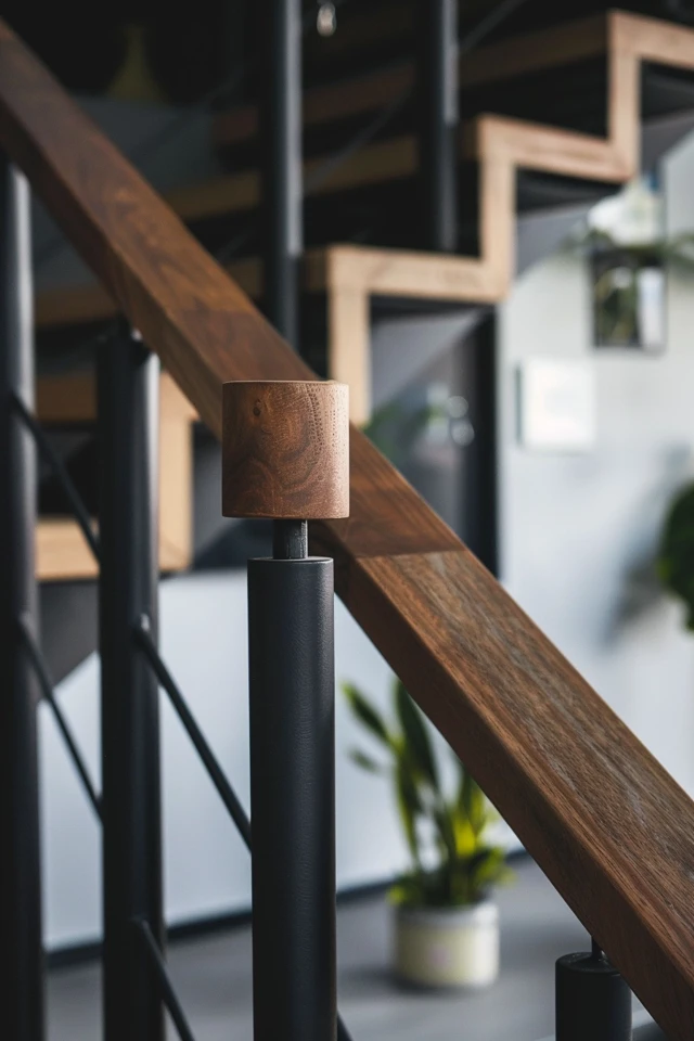 DIY Garage Stair Railing Ideas