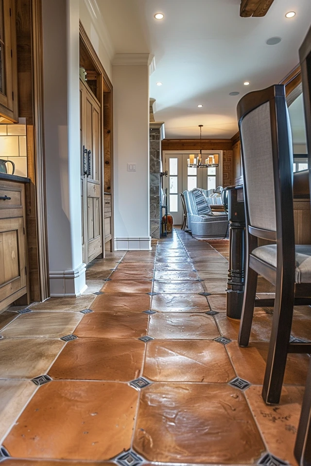 Elevate Your Space with Elegant Rustic Charm of French Country Tile