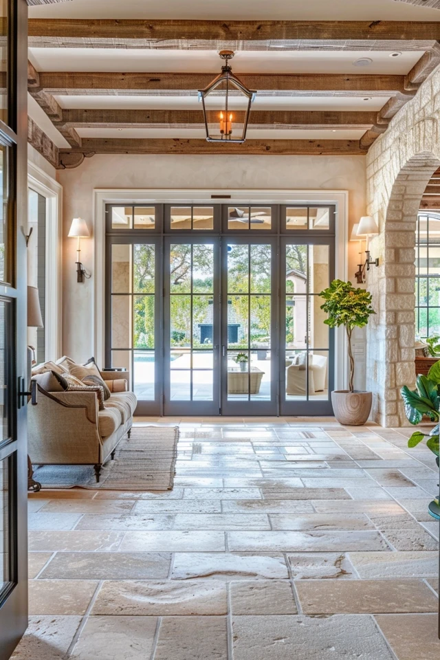 French Style Cement and Concrete Tiles in Action