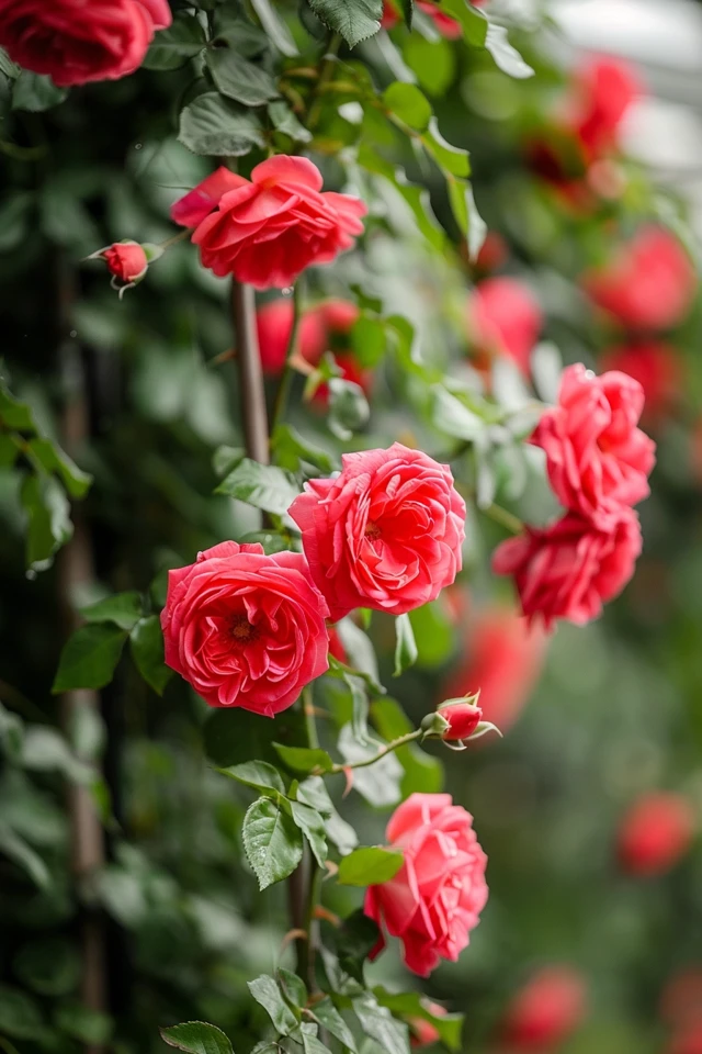 Training Tips for Climbing Roses