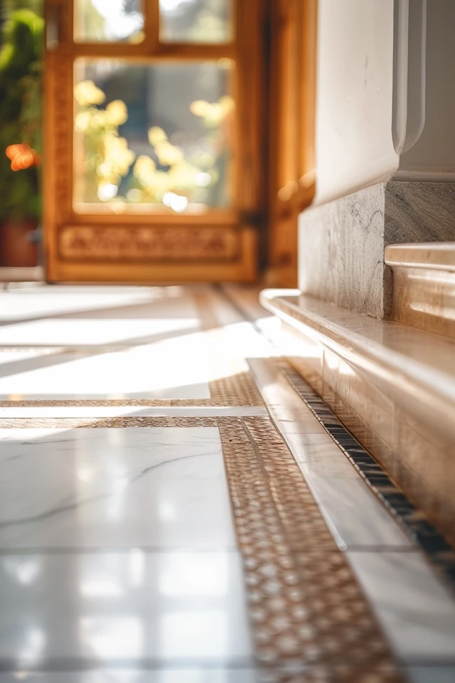 Creative Border Tile Designs for Kitchen and Living Spaces - photo 2