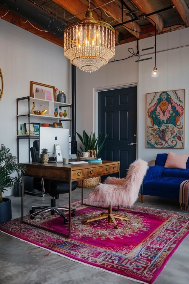 Bohemian Office Decor Ideas for Creative Minds