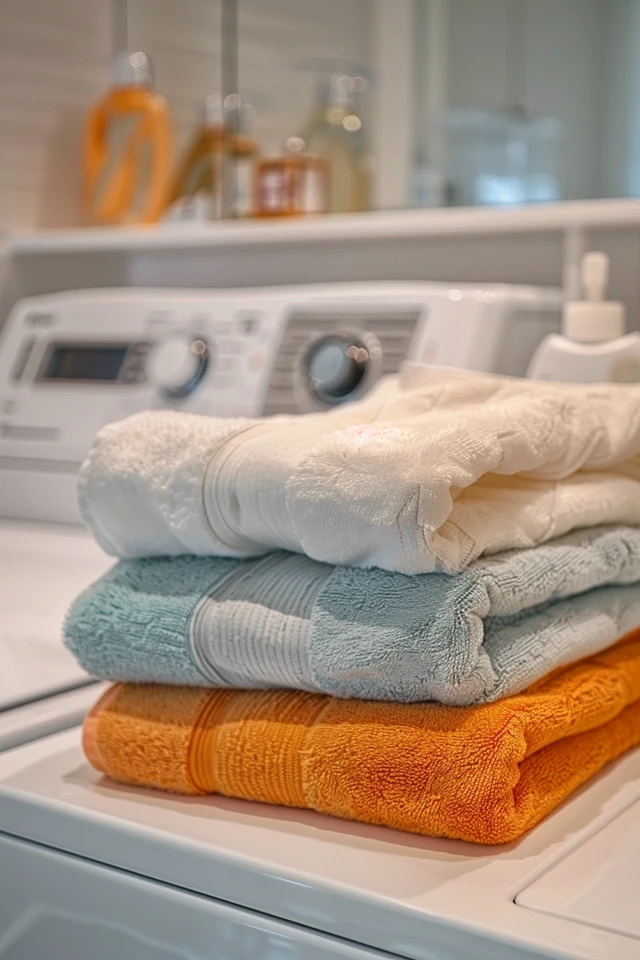 Deep Countertops for Easy Folding and Sorting