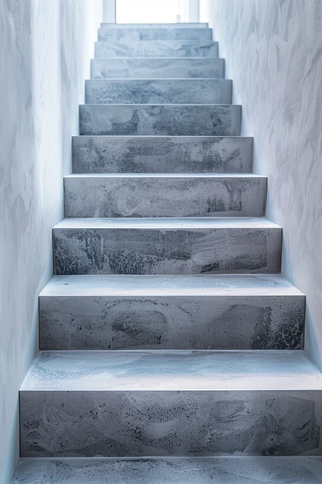 Preparing and Painting the Stairs