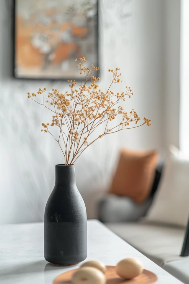 Sleek Wall Decorations for a Minimalist Living Room