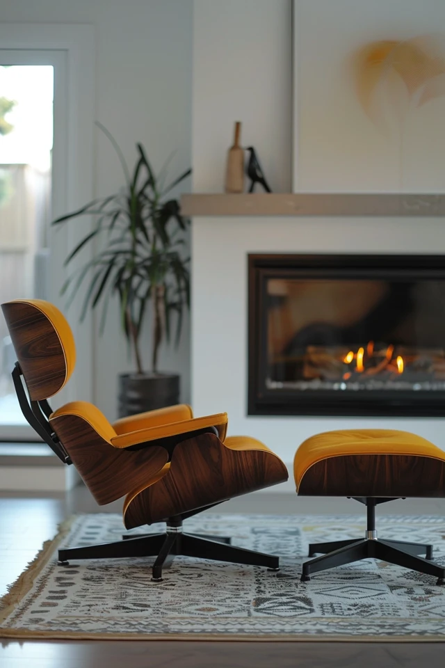 Vintage Fireplace Styles: Capturing Mid Century Elegance