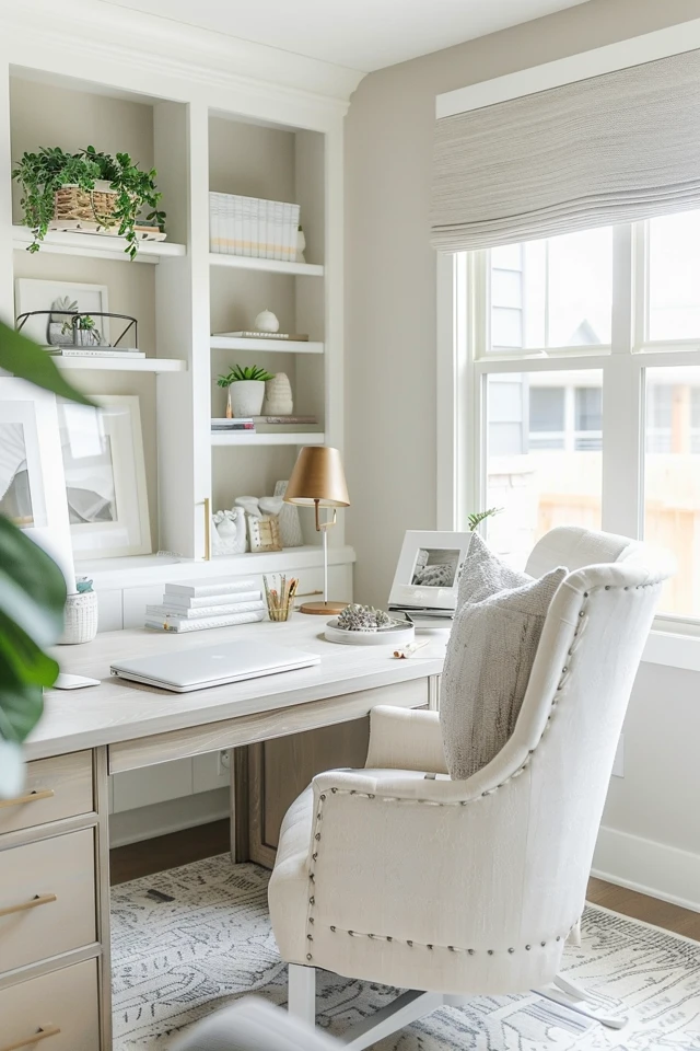Modern Farmhouse Home Office Design Ideas