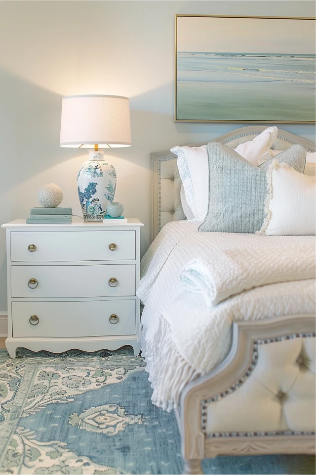 Dark-Colored Wardrobe for a Coastal Room