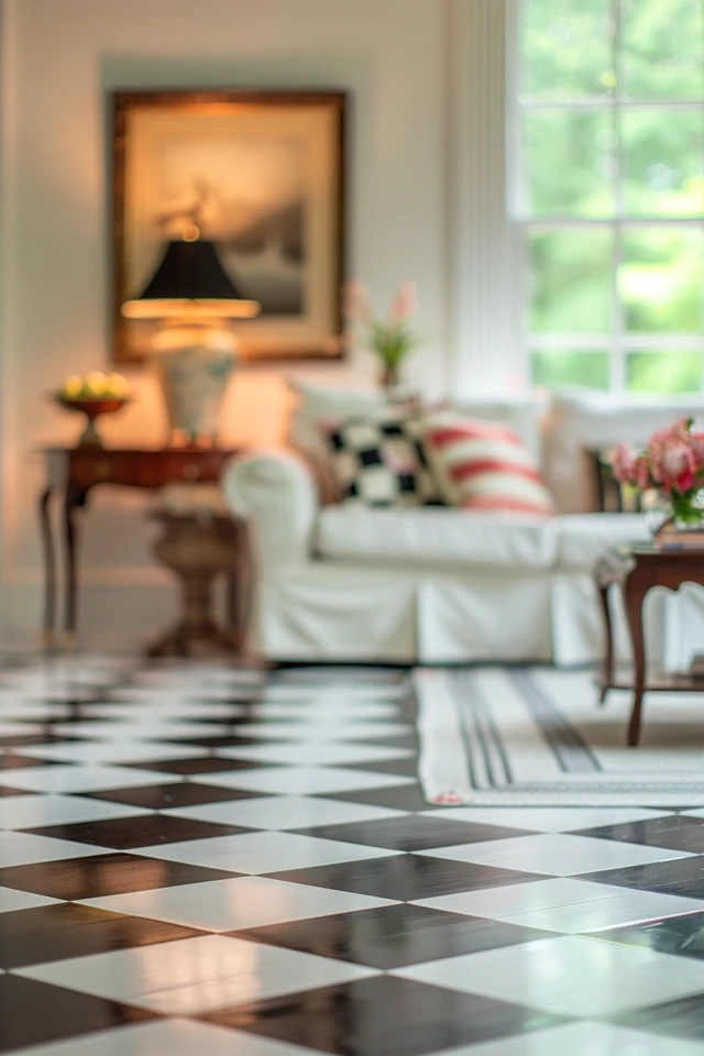 Checkered Tile – Elevate Your Space with This Classic Flooring