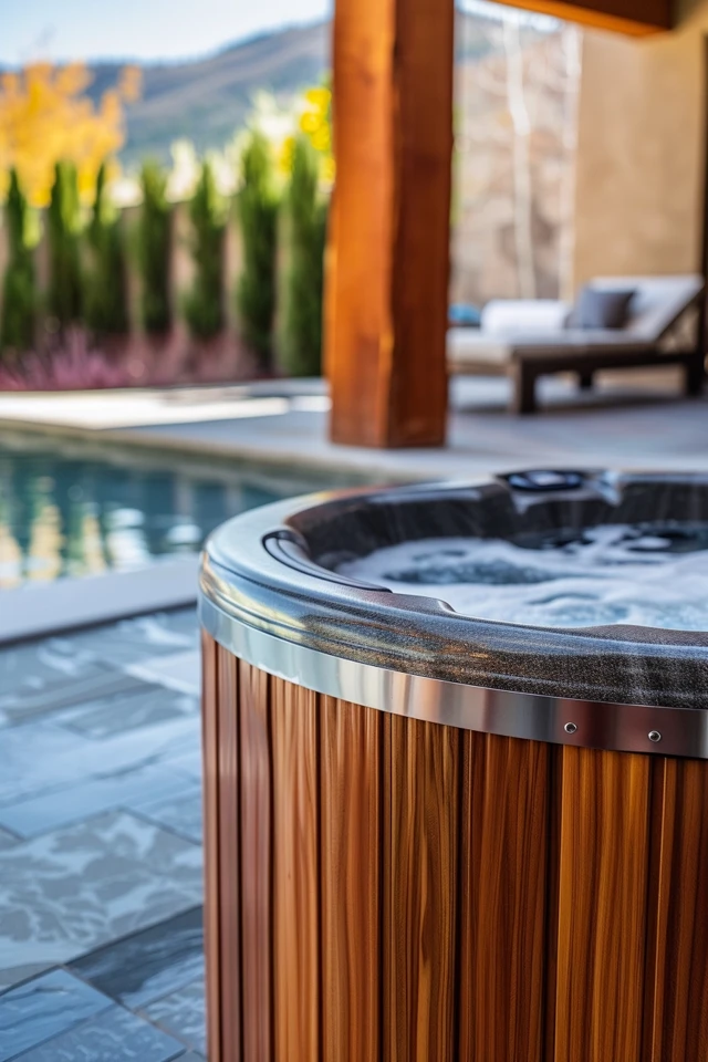 DIY Hot Tub Side Table Ideas