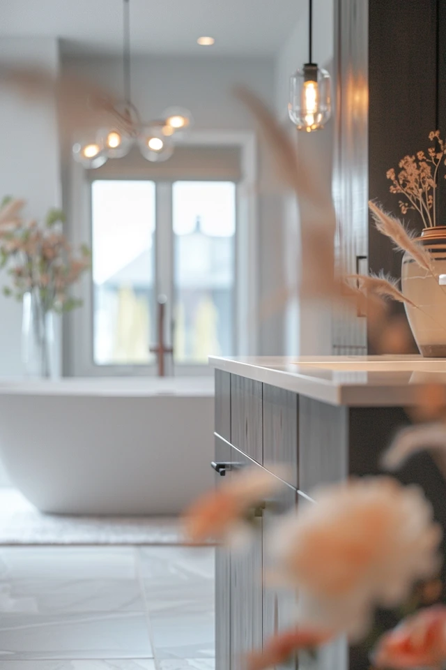 Incorporating Artistic Accents into Your Boho Bathroom