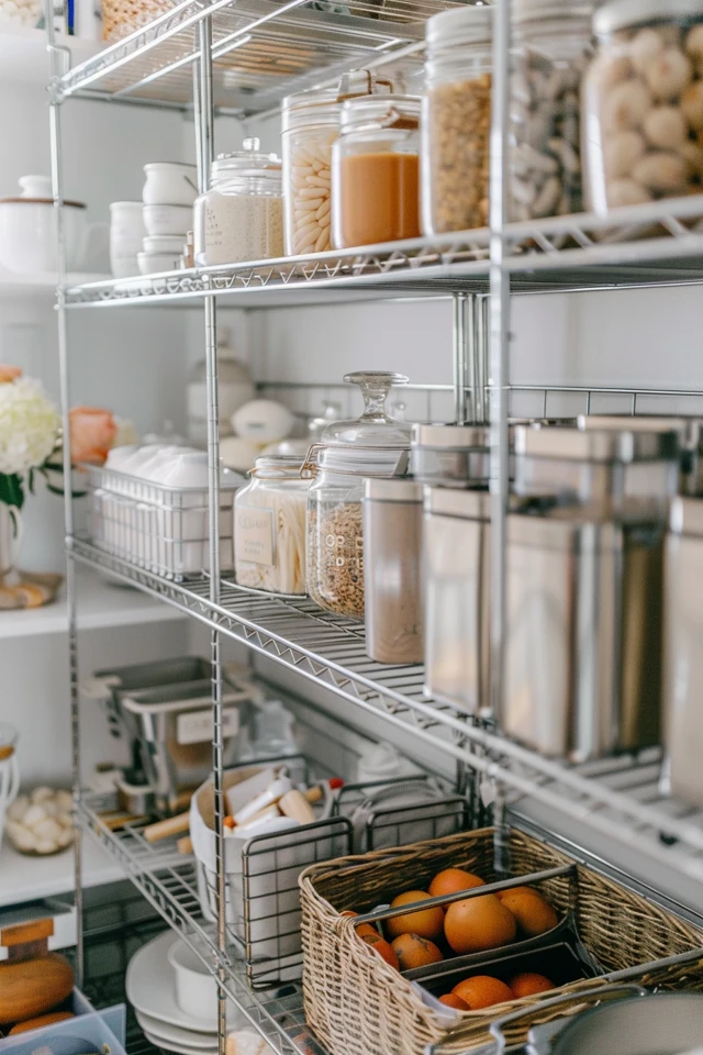 Wire Pantry – Organization Ideas for Sleek Storage
