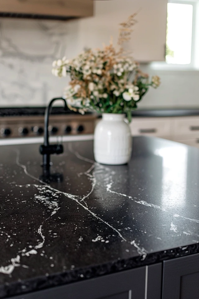 Backsplash – Elegant Pairings for Black Granite Counters