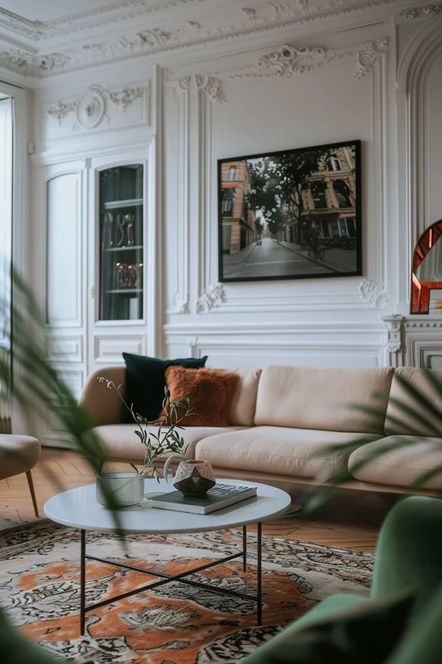 Furniture, Lighting, and Accessories in Parisian Decor