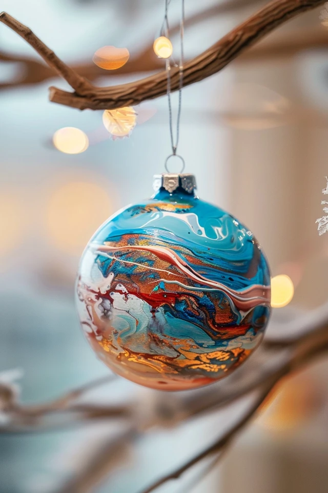 Sealing Your Wood Slice Ornament