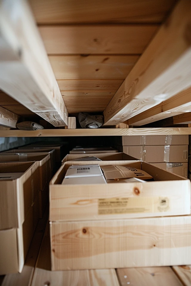 Install Shelving for Better Organization