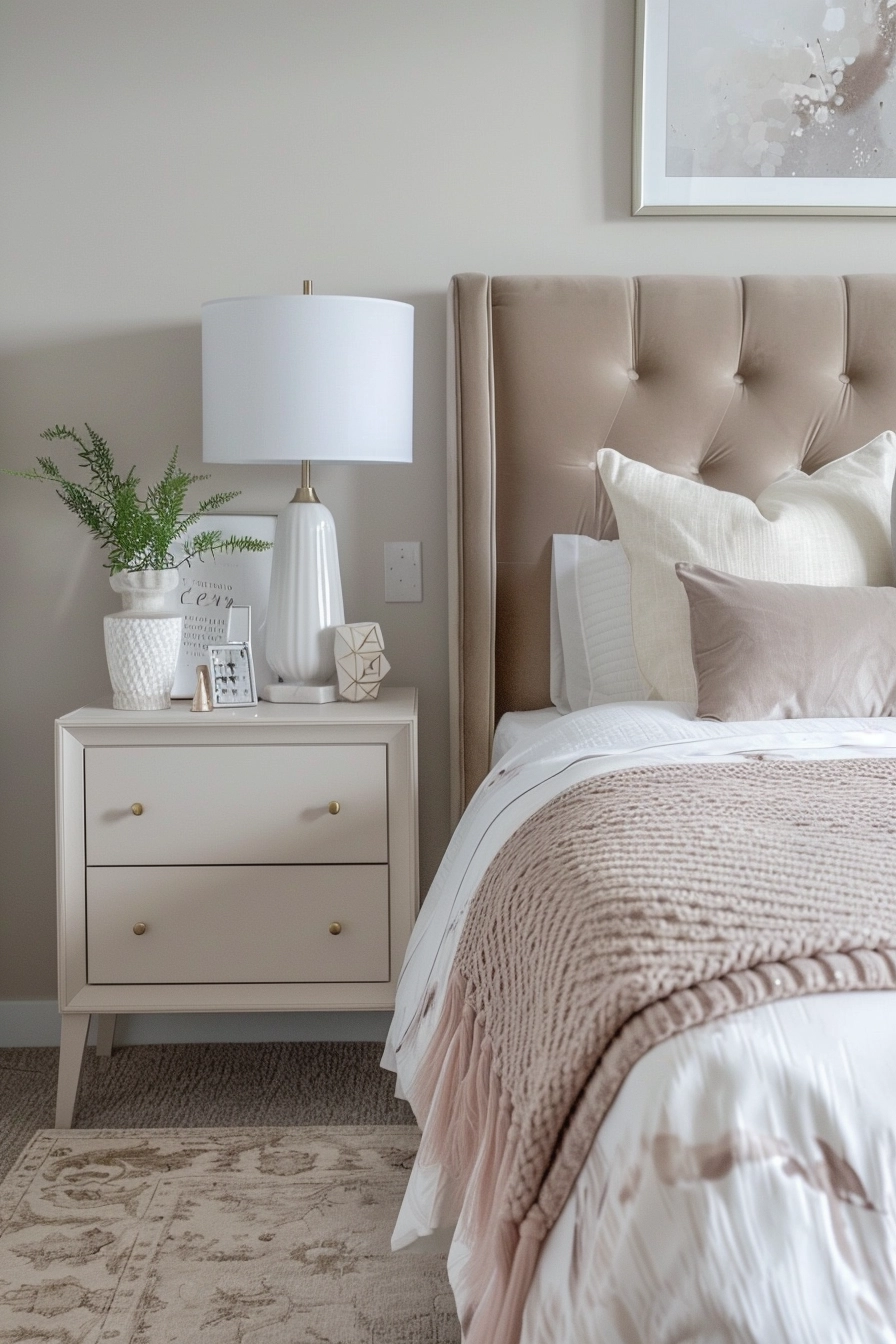 Playing with Patterns in Your Modern Glam Bedroom