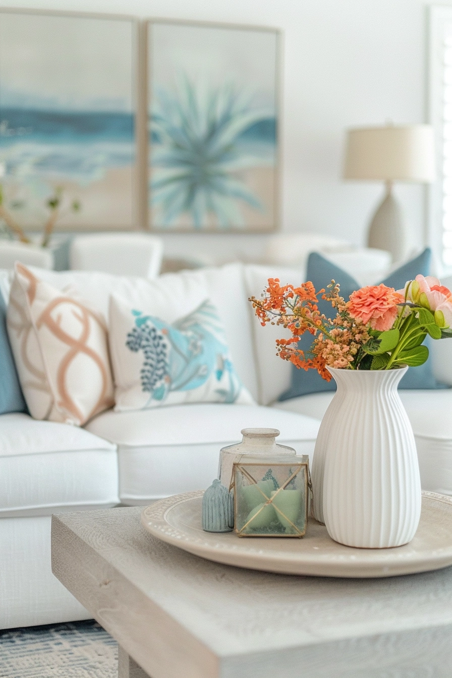Modern Coastal Living Room Ideas | Fresh Decor Tips