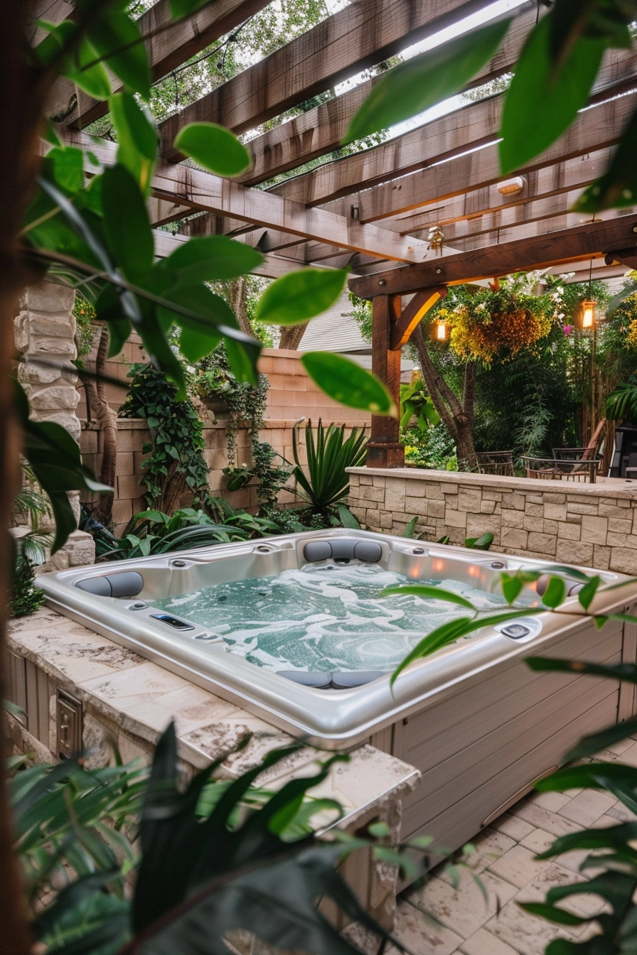 Outdoor Spa Structures