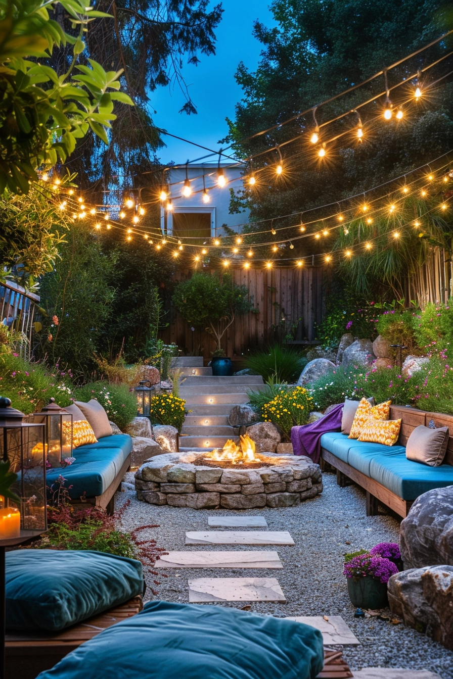 Lay Down an Outdoor Rug