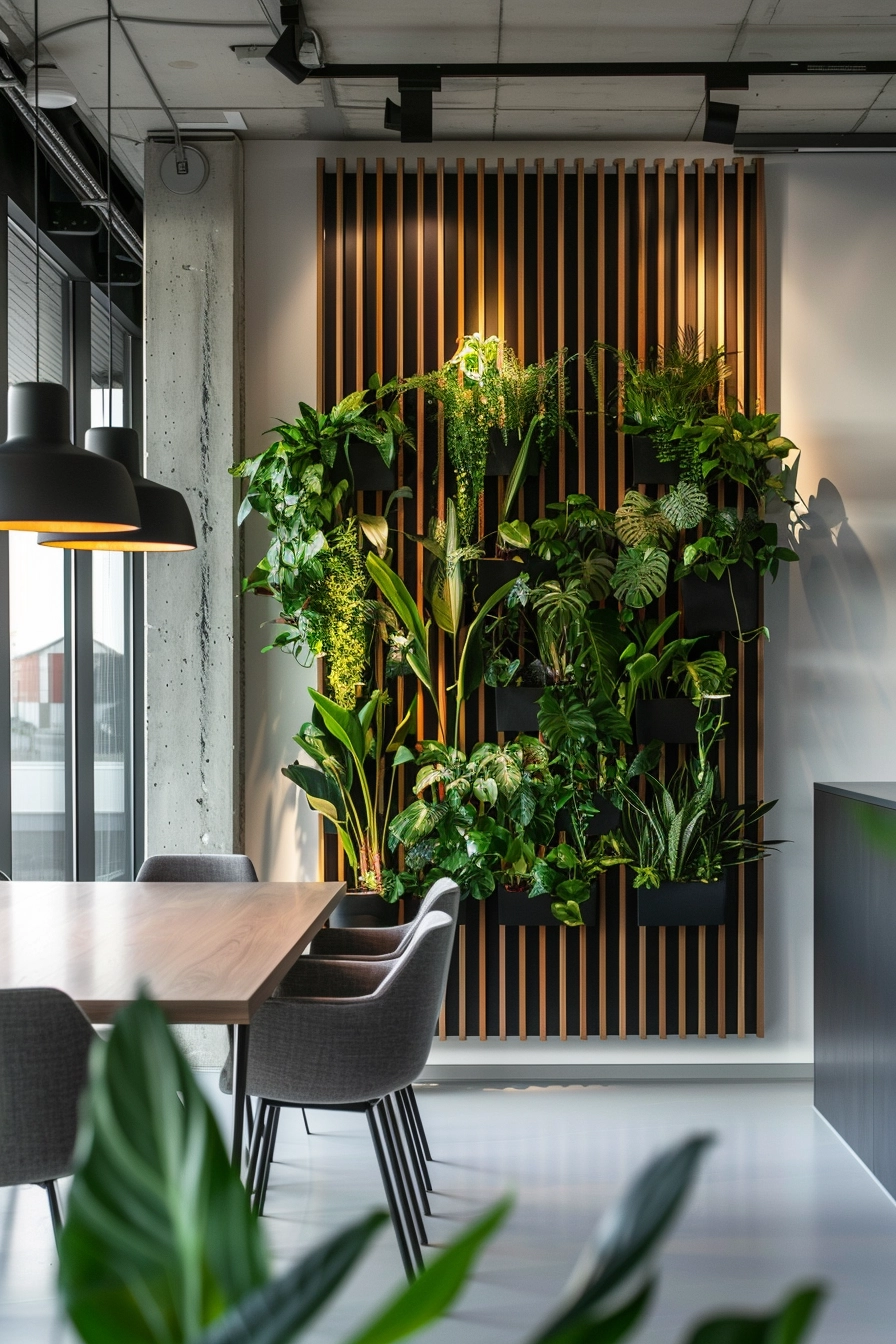 Innovative Ideas for Vertical Plant Displays