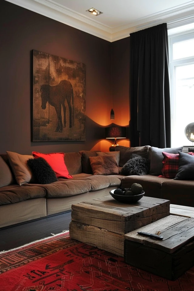 Accent Pieces and Red Pop