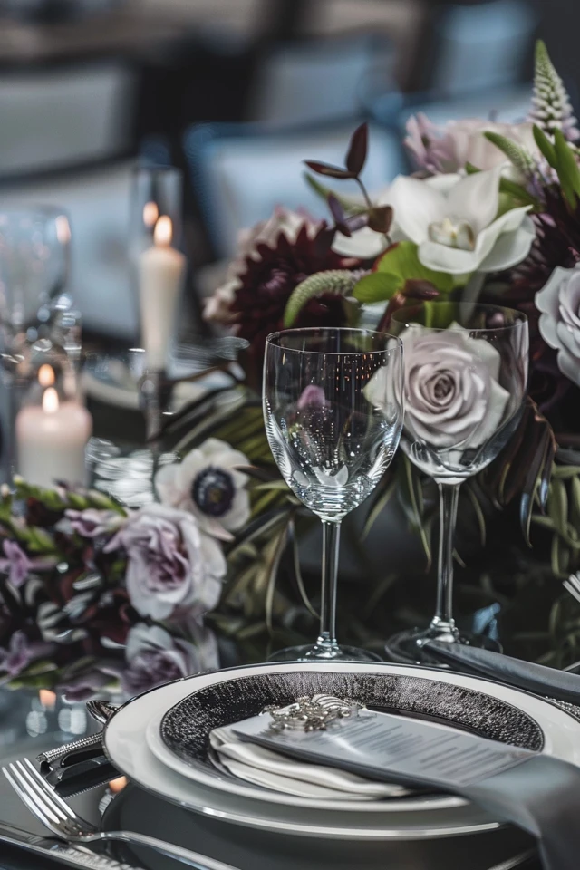 Majestic Feather Centerpieces