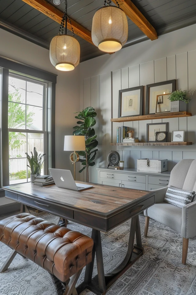 Tips for Creating a Modern Farmhouse Home Office