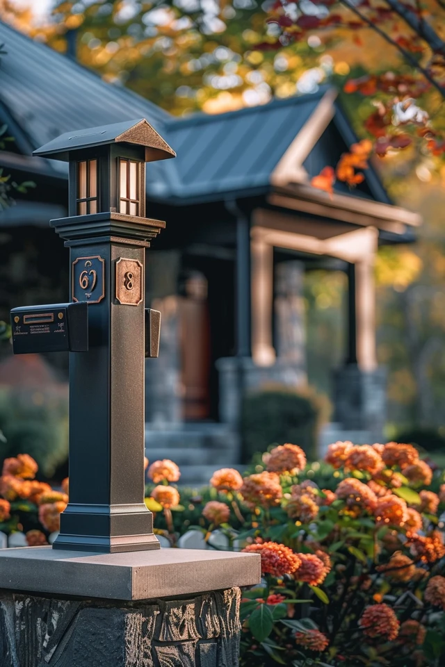 Steel Mailbox Post – Ideas for Curb Appeal Upgrade