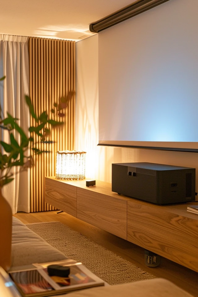 Stylish Projector Screen Solutions for Home Theaters