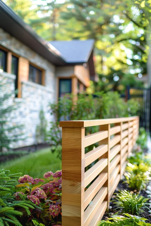 Design Ideas for Stylish Front Yard Corner Fences