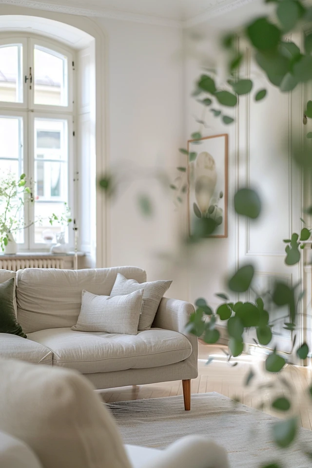 Dried Flowers and Eucalyptus for Home Decor